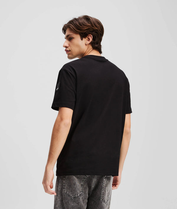 Karl Lagerfeld  PATCH LOGO T-SHIRT