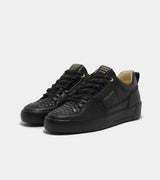 Android Homme Point Dume Low Black Leather Gloss Viper AHP233-12