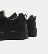 Android Homme Point Dume Low Black Leather Gloss Viper AHP233-12