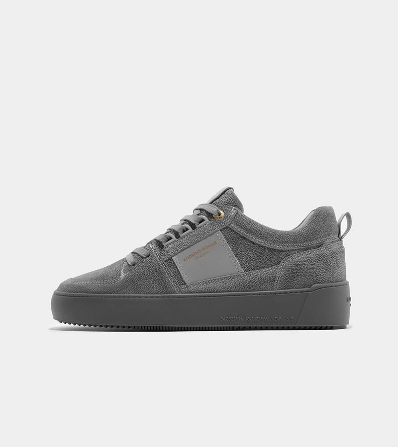 Android Homme Point Dume Low Grey Stingray Nubuck AHP233-23