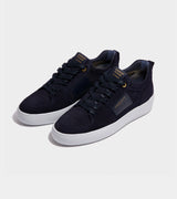 Android Homme Point Dume Low Navy Caiman Croc Emboss Suede AHP241-09