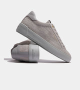 Android Homme Zuma Grey Caiman Croc Emboss Suede AHP241-13