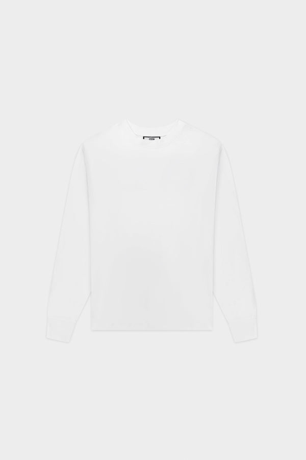 Game Day Box Fit Long Sleeve T-Shirt Bright White