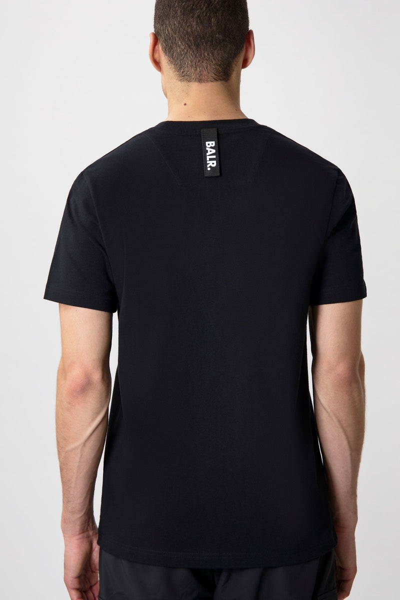 Hexline Regular Fit T-Shirt Jet Black