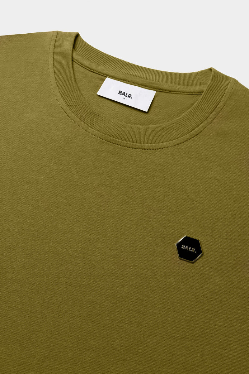 Hexline Regular Fit T-Shirt Sphagnum