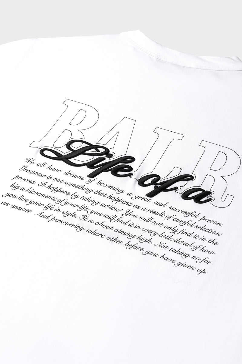 Script T-Shirt Bright White