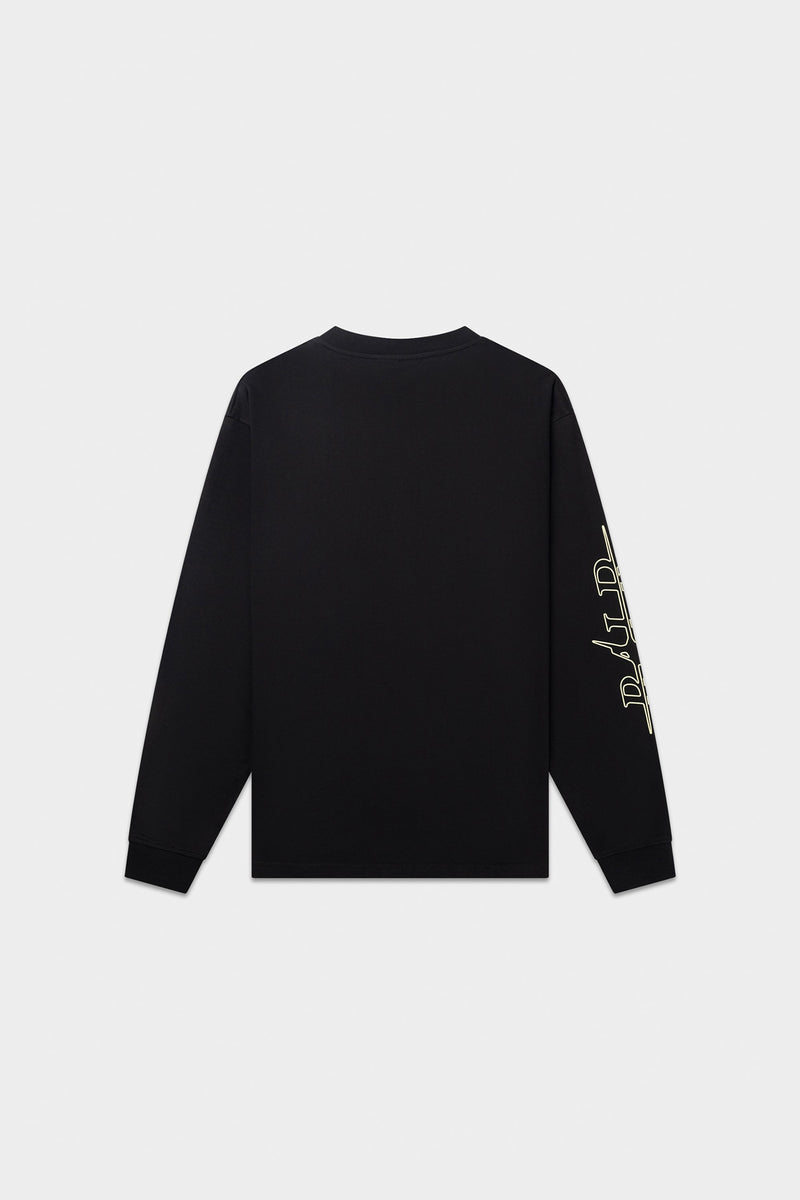 Tags LS T-Shirt Jet Black