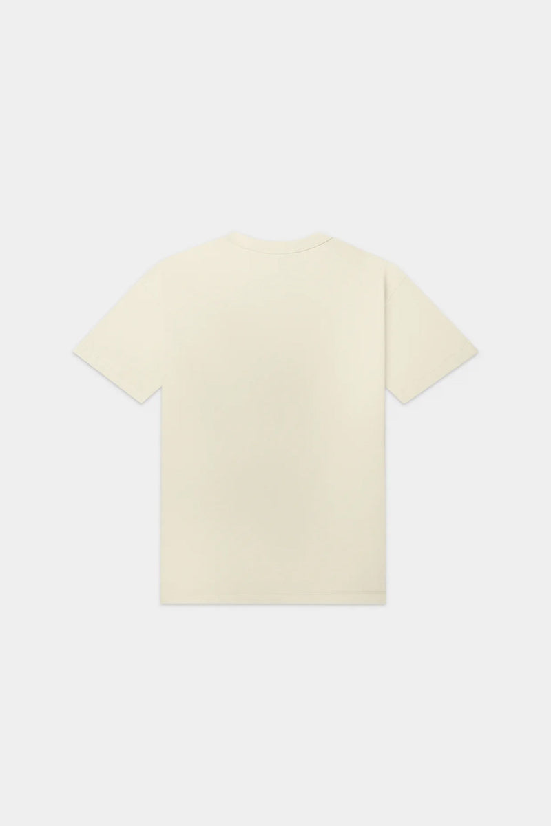Metallic Box T-Shirt Light Beige