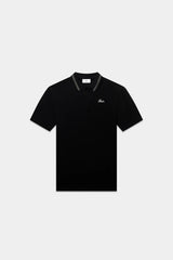 Tape Polo Jet Black