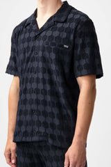 Terry Box Shirt Jet Black