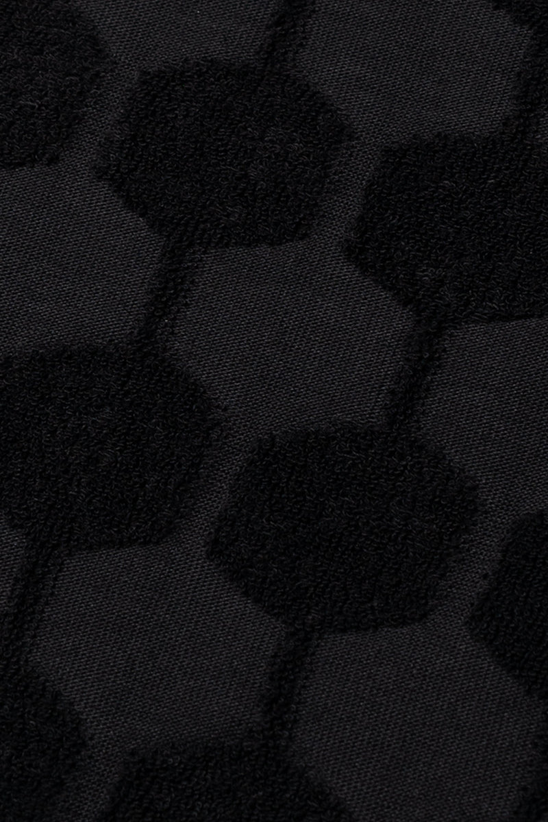 Terry Box Shirt Jet Black