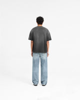 Represent X Duke + Dexter Rearview Mirror T-Shirt - Stained Black