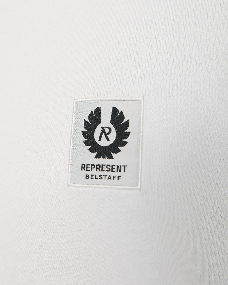 Represent X Belstaff Patch T-Shirt - Flat White