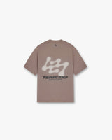 247 Future Terrains Oversized T-Shirt - Umber