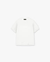 Serif Logo T-Shirt - Flat White