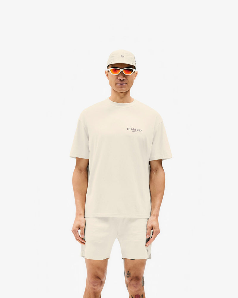 Team 247 Oversized T-Shirt - Cream