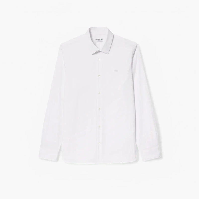 Slim Fit Stretch Poplin Shirt