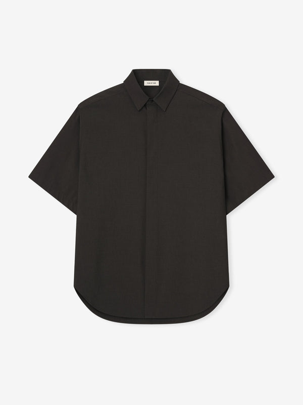 Cotton Wool Oxford Classic Short Sleeve Shirt