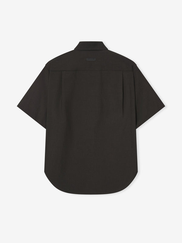 Cotton Wool Oxford Classic Short Sleeve Shirt