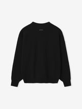 Wool Rib Crewneck Sweater