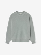 Wool Rib Crewneck Sweater