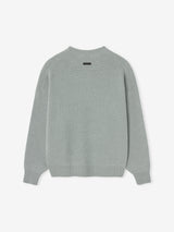 Wool Rib Crewneck Sweater