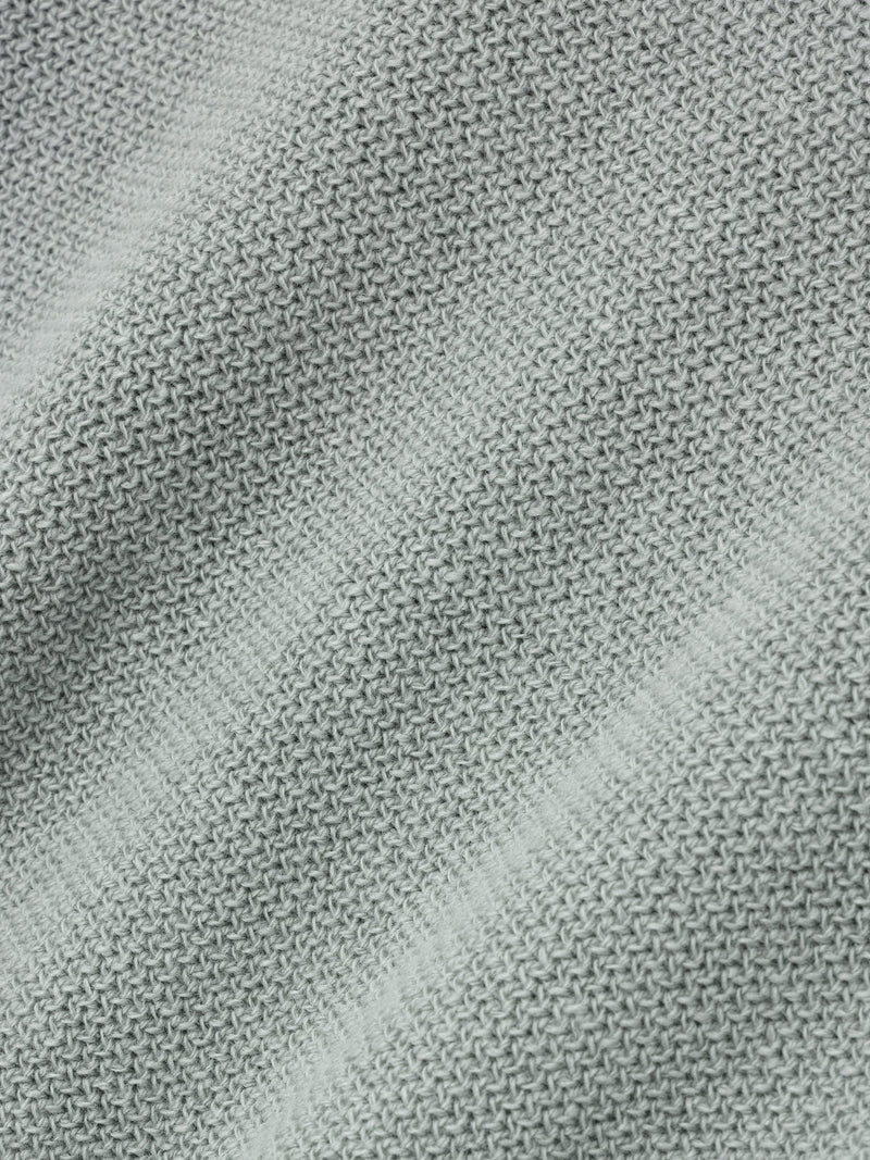 Wool Rib Crewneck Sweater