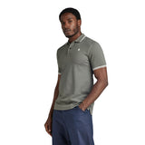 G-Star Dunda Slim Stripe Polo T-Shirt