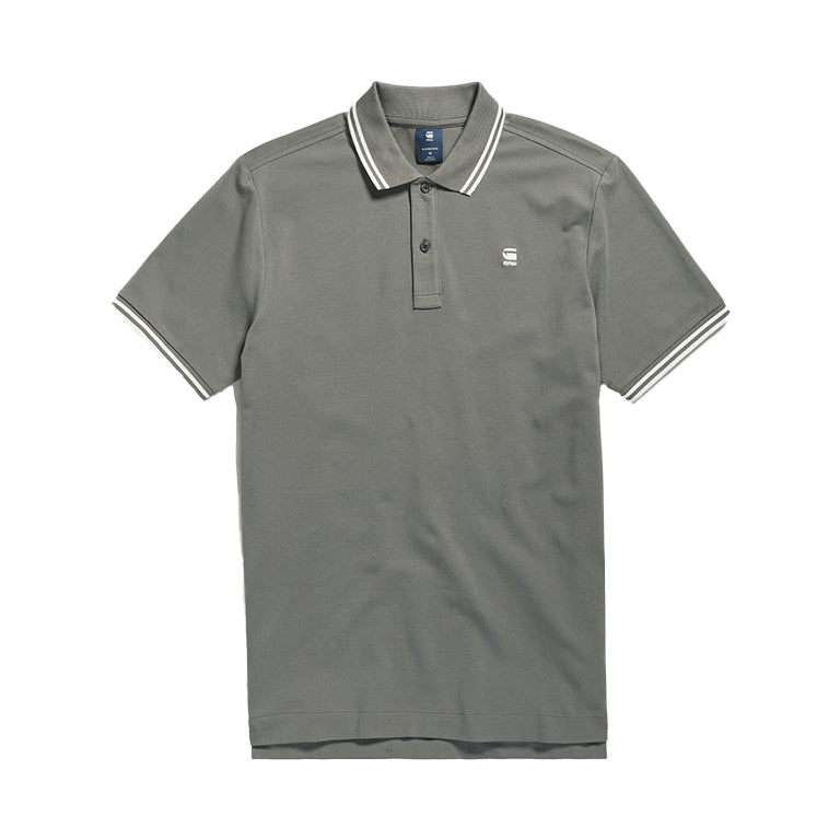 G-Star Dunda Slim Stripe Polo T-Shirt