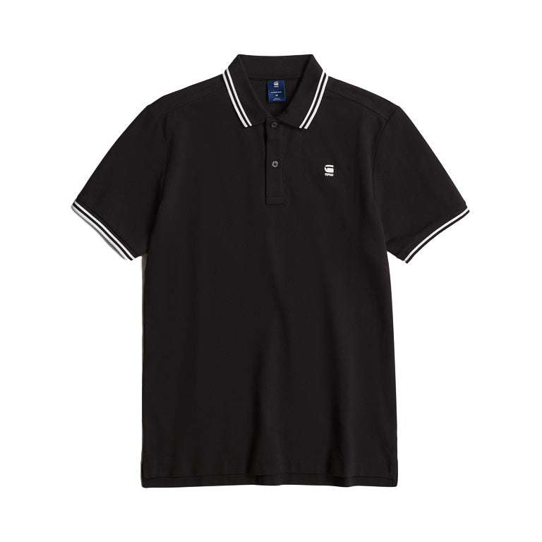 G-Star Dunda Slim Stripe Polo T-Shirt