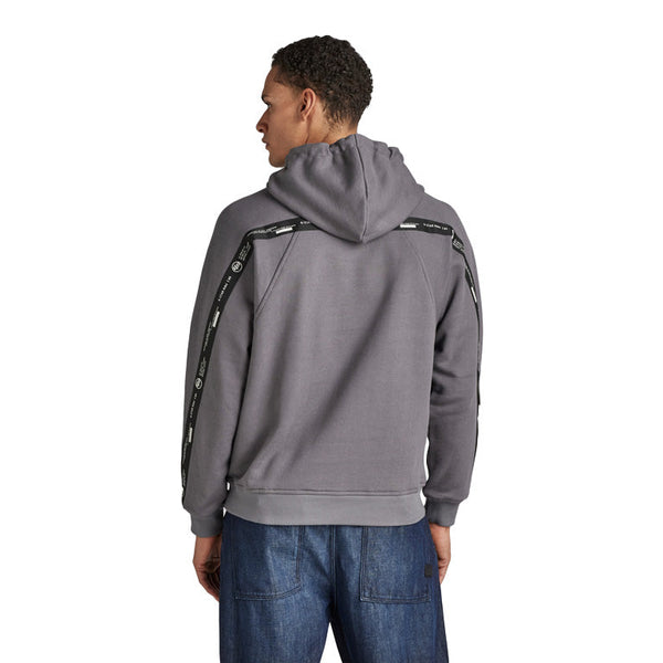 G-Star Tape Raglan Loose Hooded Sweater