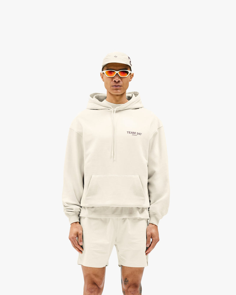 Team 247 Oversized Hoodie - Cream