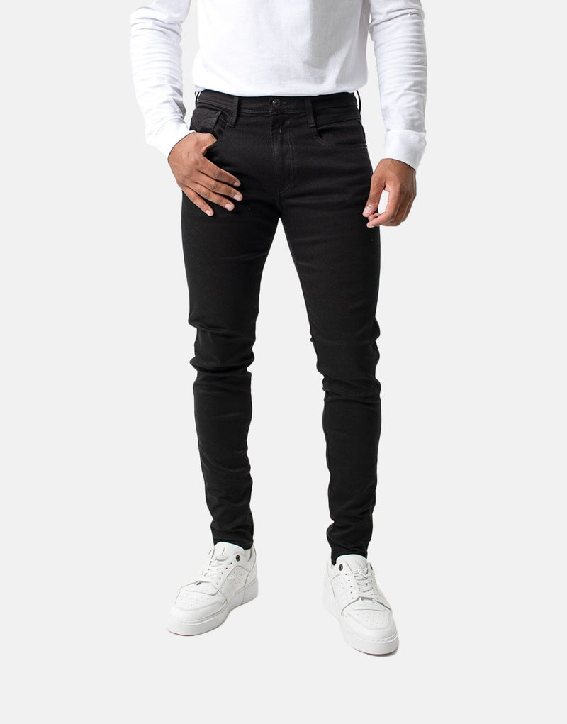 Replay Hyperflex Bronny Super Slim Stretch Jeans Black