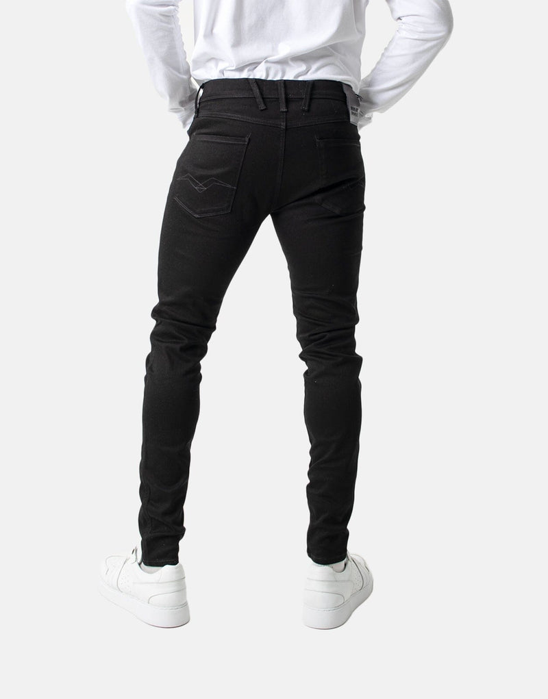 Replay Hyperflex Bronny Super Slim Stretch Jeans Black