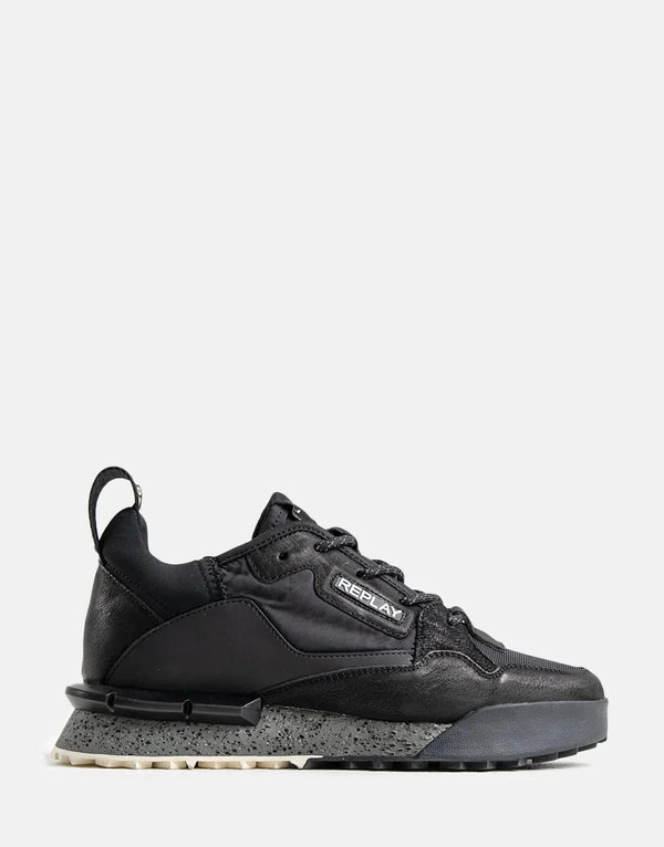 Replay Field Classic X Black Sneakers