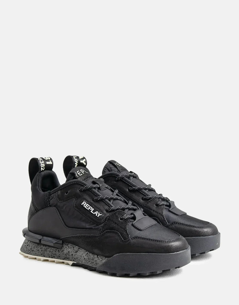 Replay Field Classic X Black Sneakers