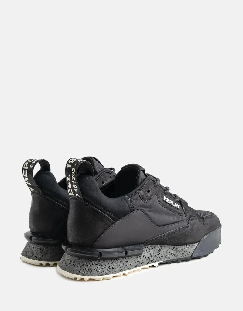 Replay Field Classic X Black Sneakers