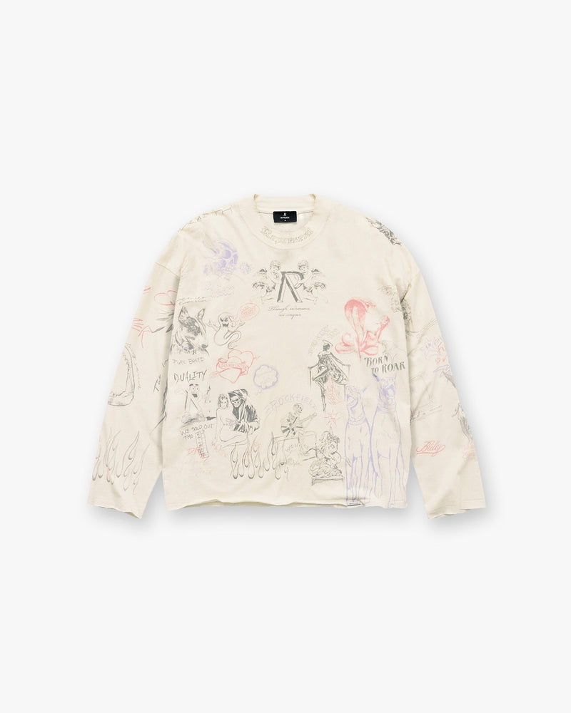 Legacy Long Sleeve T-Shirt - Buttercream