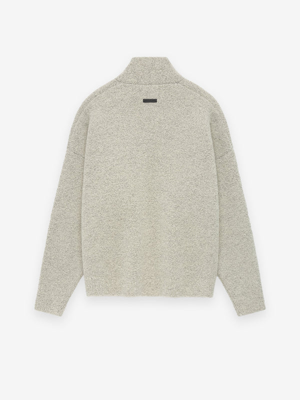 Wool Mohair V-Neck Sweater