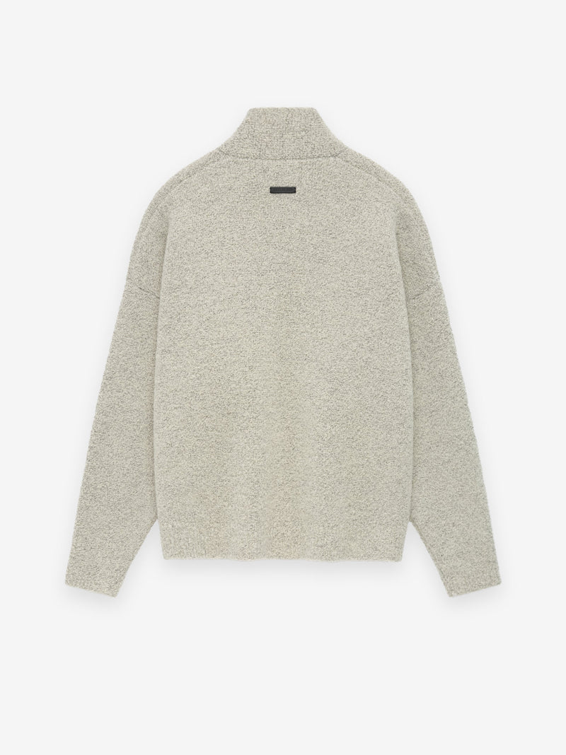 Wool Mohair V-Neck Sweater