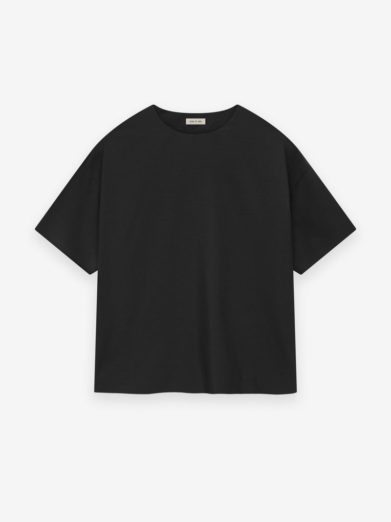 Wool Mohair Relaxed Tee