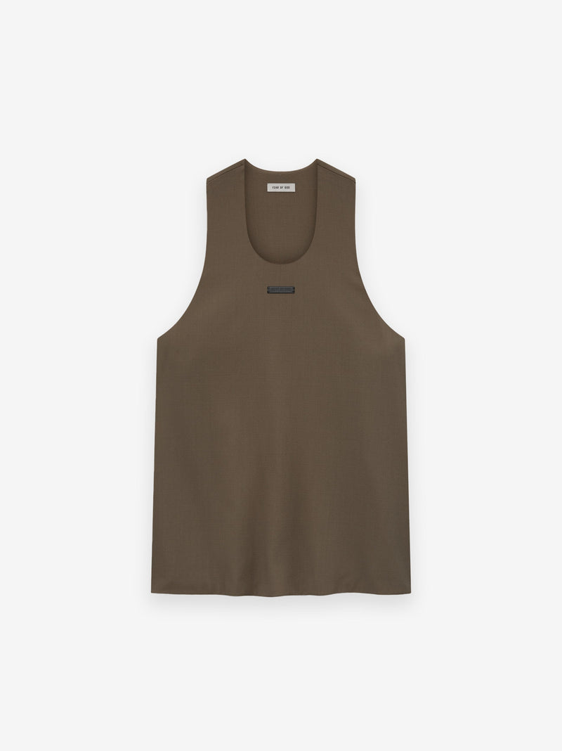 Wool Double Layer Tank Top