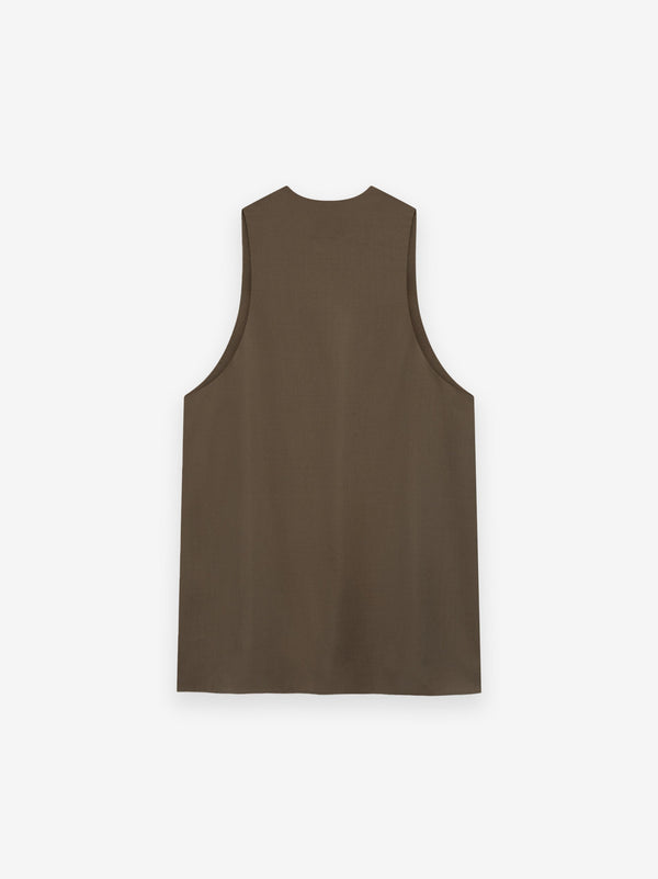 Wool Double Layer Tank Top