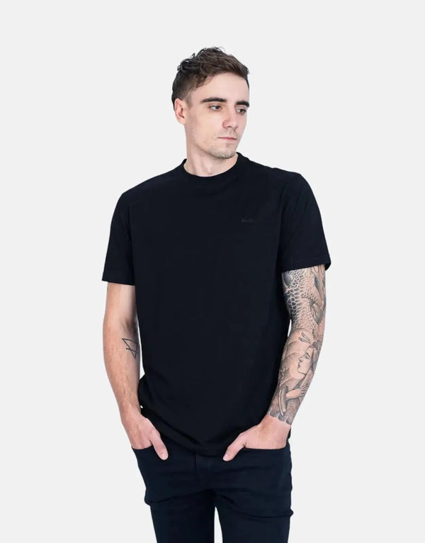 Fade Essential Slim Black T-Shirt