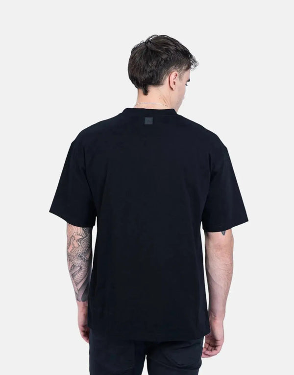 Fade Signature Boxy Black T-Shirt