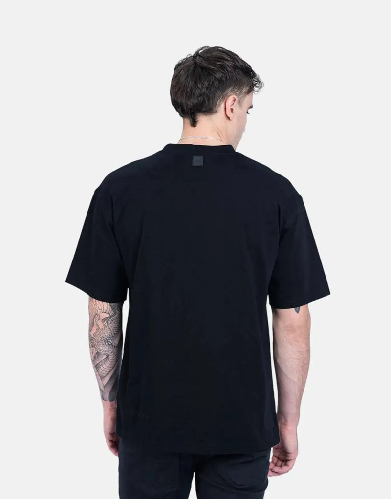 Fade Signature Boxy Black T-Shirt