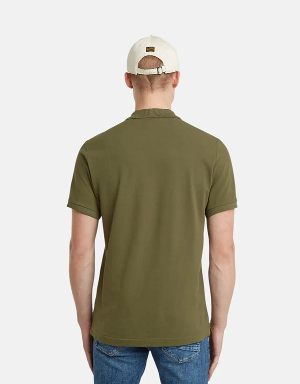 G-Star RAW Dunda Slim Shadow Olive Polo