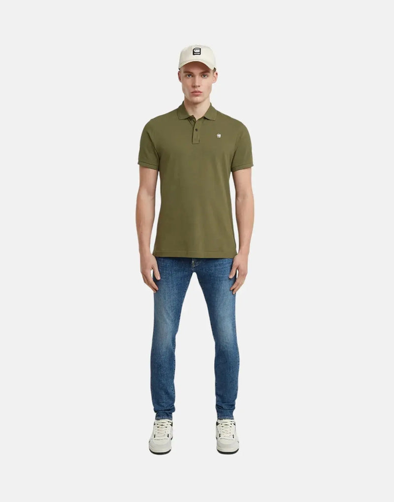 G-Star RAW Dunda Slim Shadow Olive Polo