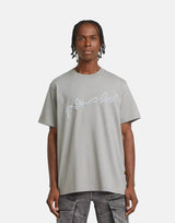 G-Star RAW Flock G-Script Grey Alloy Loose T-Shirt