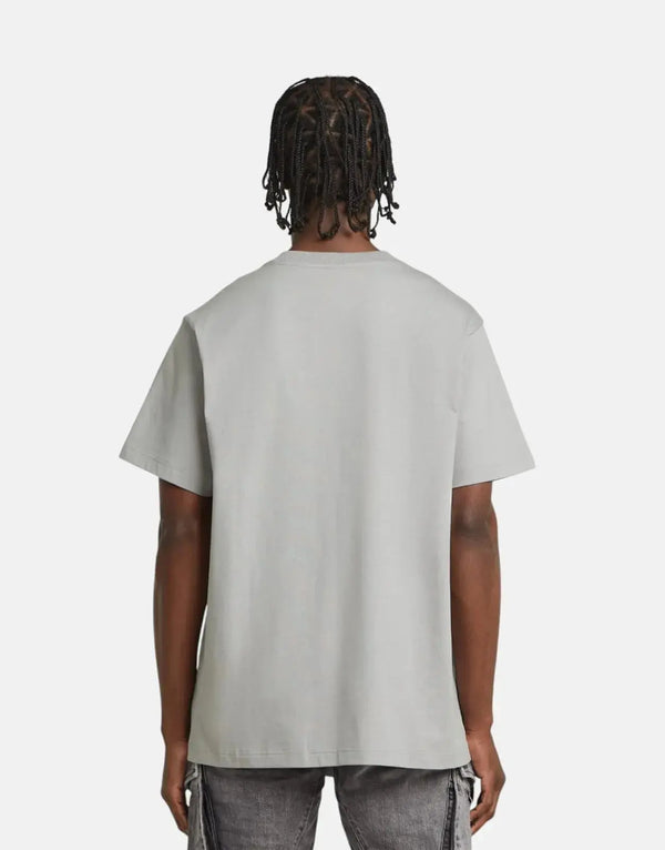 G-Star RAW Flock G-Script Grey Alloy Loose T-Shirt
